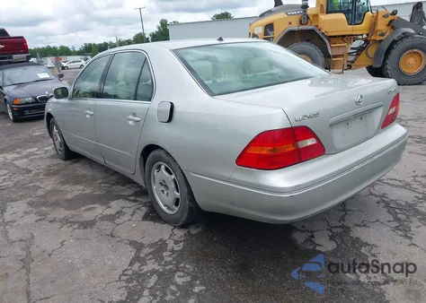 2002 Lexus Ls 430 из США, поврежденный, VIN JTHBN30F020056473